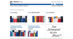 Desktop Screenshot of nomos-shop.de